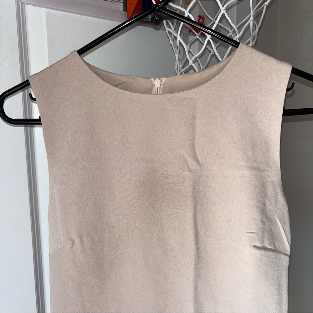 NEW Sleeveless Mini Dress Pleated Hem A-Line Party Cocktail Dress Size S - Picture 3 of 9